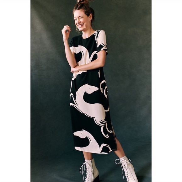 Anthropologie | Dresses | Anthropologie Corey Lynn Calter Caballos Midi  Dress | Poshmark